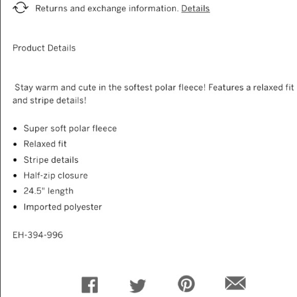 NWT Victoria Secret / Pink polar fleece sweater - Picture 6 of 7